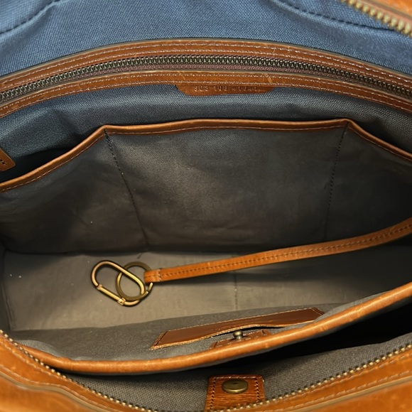 SHINOLA Bedrock Leather Briefcase - Picture 12 of 16